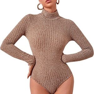 Turtle neck body suit